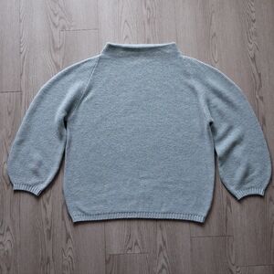 The Reset R Label The Flawless Funnel Neck Sweater In Wool Cashmere